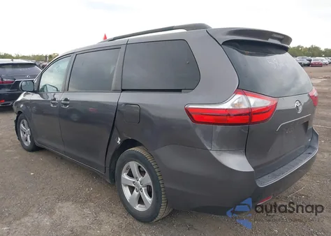 2015 Toyota Sienna Le 8 Passenger from USA, damaged, VIN 5TDKK3DC9FS582212